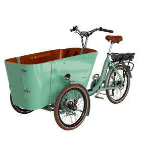 Bicicleta de <span class=keywords><strong>3</strong></span> ruedas de estilo europeo con caja de carga, triciclo de carga frontal a la venta, versión eléctrica y manual, bicicleta de carga - Product Image 3