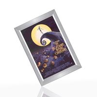 Bingkai Poster Aluminium Persegi Panjang AF2A dengan Lampu LED Edge-Lit Backlit Putih/RGB/RGBW untuk Tampilan Iklan Dalam Ruangan