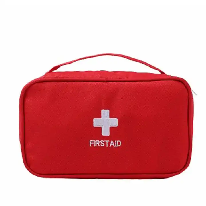 緊急の便利な医療キットバッグオックスフォード布ハンギングポータブル薬収納バッグ屋外旅行応急処置バッグ