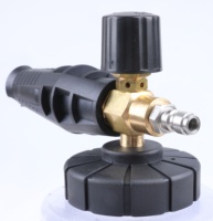 Canon à mousse populaire avec buse standard large, mousse épaisse, pression 1000-3200 psi, construction en plastique et laiton pour lavage de voitures