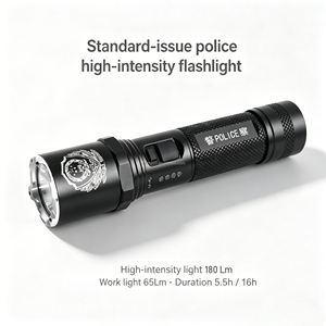 ไฟฉาย LED กันน้ำ IP66 พร้อมพอร์ต USB ซ่อนใน<span class=keywords><strong>ต</strong></span>ัว รองรับ<span class=keywords><strong>แบ</strong></span><span class=keywords><strong>ต</strong></span>เตอรี่ AAA/AA/<span class=keywords><strong>18650</strong></span> สำหรับใช้งานในอุ<span class=keywords><strong>ต</strong></span>สาหกรรม - Product Image 1