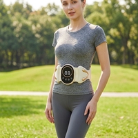 Nouvelle Arrivée 2026 Ceinture de Massage Électrique Sans Fil Chauffante et Vibrante pour la Taille et le Ventre, Idéale pour l'Entraînement Musculaire et le Soulagement de la Douleur