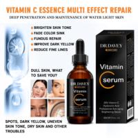 Sérum visage anti-âge de nuit à la vitamine C DR DAVEY 60 ml avec acide hyaluronique éclaircissant