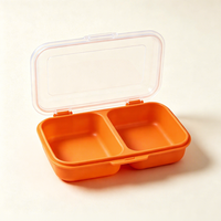 Boîte à lunch en plastique multi-compartiments de qualité alimentaire, conteneur alimentaire à emporter thermoformé, moule personnalisé pour la restauration et les cantines