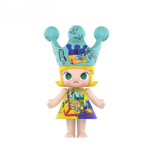 Vente en gros – Figurines POPMART MEGA <span class=keywords><strong>ROYAL</strong></span> MOLLY 400% de la série Enfantin, 100 % originales et authentiques, en PVC/ABS, jouets décoratifs tendance, cadeau - Product Image 1