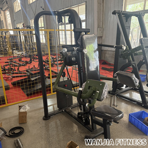 Équipement de musculation haut de gamme <span class=keywords><strong>pour</strong></span> salle de sport : Appareil combiné à charges guidées <span class=keywords><strong>pour</strong></span> soulevé latéral et pressé d'épaules - Product Image 5