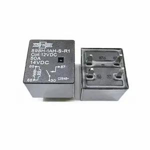 ใหม่ Original รีเลย์ 898H-1AH-S-R1 898H 1AH S R1 898H1AHSR1 12VDC DC12V 12V 50A 4PIN