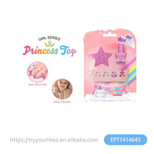 EPT Maison de jeu éducative <span class=keywords><strong>licorne</strong></span> pour filles: nouveau cosmétique, accessoires d'art d'ongle, peigne de couleur de visage avec sac à main - Product Image 3