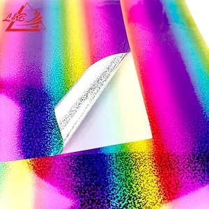 L & B holografik çeşitli renk kesme vinil yapışkan kaplama vinilo için Cricut, siluet Cameo,Craft kesiciler, çıkartmaları, işareti