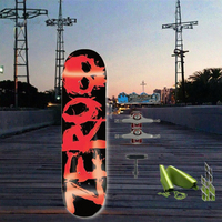 Planche à roulettes complète Girl Zero Snake Board, 100% érable canadien 7 plis, double rocker, tailles 7.75, 8.0, 8.25, 8.35, 8.5 pouces