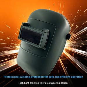 <span class=keywords><strong>Casco</strong></span> <span class=keywords><strong>de</strong></span> Soldadura con Protección Facial para Electricistas, Uso Industrial, Multifuncional, Portátil, con Logotipo Personalizado Disponible - Product Image 1
