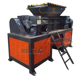 High Quality Portable Used Tire Shredder For Rent