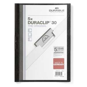 DURABLE - 2227-01 <b>Folder</b> with clip DURACLIP® 30, retailer (multi-pack) - EAN 4005546203690 ORGANIZATION AND <b>FILING</b> PRODUCTS - Product Image 2