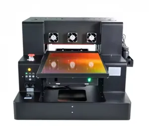 A3 Größe günstiger Desktop Acryldruck Uv Digital-Flatbed-Drucker für Flasche und Telefonhülle