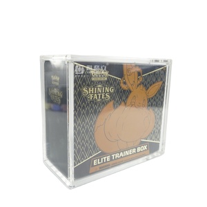 กล่องอะคริลิคใสอย่างดี หนา 10 มม. ดีไซน์พิเศษ สำหรับใส่การ์ดโปเกมอน รุ่น Elite Training Box พร้อมแม่เหล็กแรงสูง - Product Image 5