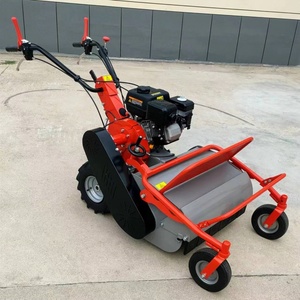 Household Multifunctional Backpack Four Stroke Petrol Manual <b>Hand</b> Push Brush <b>Cutter</b> <b>Grass</b> Trimming Machine for Sale - Product Image 5
