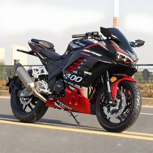 <span class=keywords><strong>Nouvelle</strong></span> <span class=keywords><strong>moto</strong></span> sportive de rue <span class=keywords><strong>Ducati</strong></span> Jiaolong XSJ400-3, bicylindre, refroidie par eau, avec injection électronique EFI Fire Teeth 400 - Product Image 2