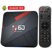 HONGTOP Android 10 TV BOX 2.4G & 5.8G Wifi 4GB 32GB 64GB 6k3DTVレシーバーメディアプレーヤーHDR高品質超高速スマートTVボックス