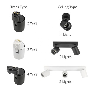 Spot lumineux LED encastrable pour le <span class=keywords><strong>plafond</strong></span>, angle d'éclairage réglable, éclairage d'intérieur, lumière magnétique, GU10 - Product Image 5