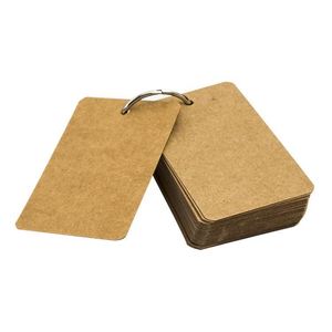 Portable Self-adhesive Candy Color Custom Square <b>Ring</b> Binder Notepad Small Card Message DIY <b>Blank</b> Stationery Memory Memo Pads - Product Image 1
