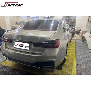 Conversion de modification automatique ancien en nouveau kit de carrosserie pour <span class=keywords><strong>BMW</strong></span> série 7 F02 2008-2015 mise à niveau vers 2019 G11 G12 LCI M760 M-Tech - Product Image 5