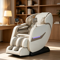 Meilleur fauteuil de massage électrique intelligent AI haut de gamme de luxe, fauteuil de relaxation corporelle complète à gravité zéro, fauteuil de massage intelligent