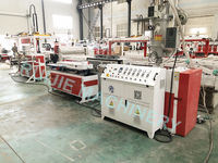 Extrudeuse de plastique électrique pour la fabrication de tubes en PVC/HDPE, ondulé, narguilé, ligne de Production, Machine de fabrication de plantes