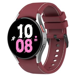 Bracelet en cuir Silicone pour Samsung <span class=keywords><strong>Galaxy</strong></span> <span class=keywords><strong>Watch</strong></span> 5 <span class=keywords><strong>5Pro</strong></span> 4 Classic <span class=keywords><strong>Watch</strong></span> 3 41mm - Product Image 6