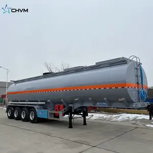 40000 Liters 45000 Liters Diesel Oil Petroleum Tank Semi Trailer Fuel Tanker
