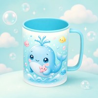 Gobelet en plastique PP lenticulaire 3D réutilisable de qualité supérieure, fabriqué en Chine, pour boire directement, promotionnel pour enfants, souvenir