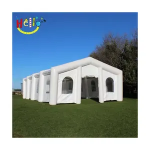 inflatable air wedding tent, inflatable lawn tent, giant inflatable tent with LED lights for Sale