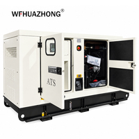 Groupe électrogène diesel industriel homologué ISO 80 kVA 150 kVA, groupe électrogène diesel silencieux pour station de télécommunications rurale