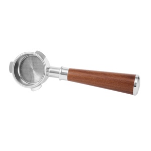 Porte-filtre à café BANLEE 54 mm sans fond / à double bec verseur avec poignée personnalisée à 3 oreilles, compatible avec les séries Breville 8 BES870/878/879/880 - Product Image 1
