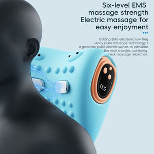 Neck <b>Massage</b> Pillow With Heating Function USB Rechargeable Three Levels Of Strength Adjustment - Product Image 3