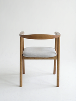 NOUVEAU DESIGN Chaise ergonomique avec dossier en bois massif et accoudoirs KD pour hôtel, restaurant, mobilier