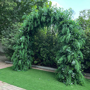 Arco Decorativo Moderno con Fiori Artificiali in Seta per Matrimoni, Nuova Collezione - Product Image 6