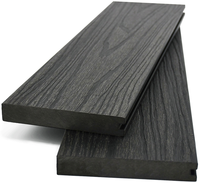 Plancher de terrasse extérieur étanche en WPC co-extrudé 140S23 avec joint latéral – Meilleur prix de gros