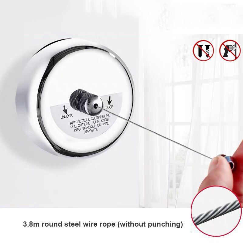 Cuerda de acero de los 3,8 M