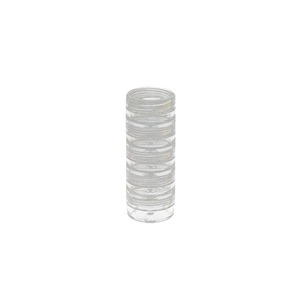 Transparent Storage <b>Box</b> 5Pc Set 3x3x8cm Round PP Plastic Travel Cosmetic Container With Lid For <b>Makeup</b> Organization - Product Image 5