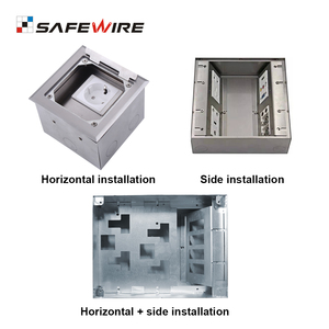 Boîte de <span class=keywords><strong>prise</strong></span> de <span class=keywords><strong>sol</strong></span> en acier inoxydable durable modèle en marbre dissimulé <span class=keywords><strong>prise</strong></span> de terre pour bureau - Product Image 4