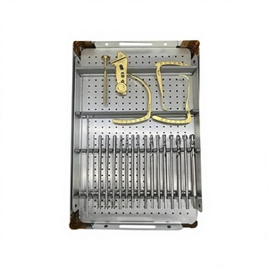 Kit complet de chirurgie orthopédique pour traumatismes : Forets, tarauds et rétracteurs osseux robustes pour salles d'opération cliniques - Product Image 5