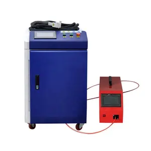 MAX Raycus 2kw 3kw Laser Cleaning Portable Handheld Fiber Laser Welding Soldering Cutting Iron Machine Parts Welder Gun Head