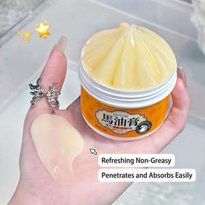 Crème pour les mains à l'huile de <span class=keywords><strong>cheval</strong></span> anti-fissures d'hiver, hydratante, réparatrice des talons, nourrissante, soin de la peau sèche, lotion exfoliante, glycérine - Product Image 4