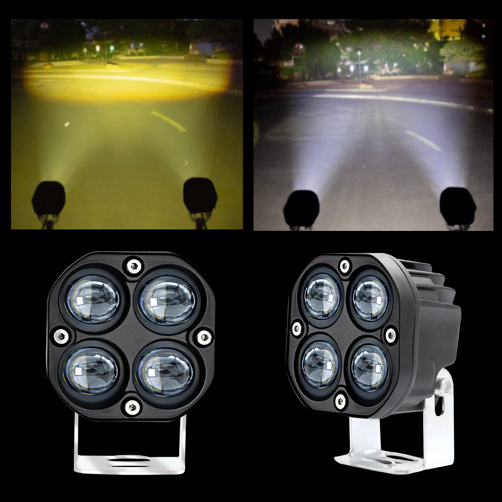 Blanc naturel + Jaune