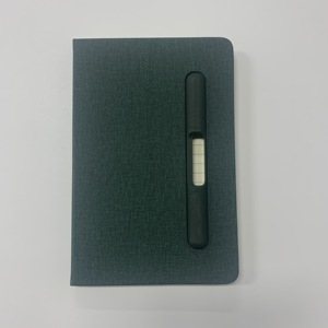 Máy tính xách tay biểu tượng tùy chỉnh A5 Faux Bìa Tạp Chí tùy chỉnh với nhật ký nổi PU da máy tính xách tay - Product Image 6