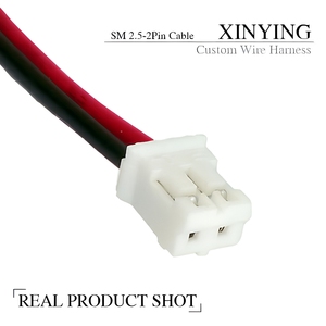 Cabo Adaptador de Terminal XIN YING SM2.54-2P com Isolamento de PVC e Cobre Estanhado, Comprimento Personalizado para Eletrônica Automotiva - Product Image 6