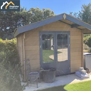 Legno composito <span class=keywords><strong>plastica</strong></span> fai da te Cottage prefabbricato lei capannone idee kit piani su un Budget - Product Image 1