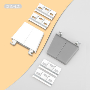 Kitchen Cabinet Hanging <b>Brackets</b> <b>Plastic</b> Minimalist Design Easy Installation For Cupboard Mounting Accessories - Product Image 1