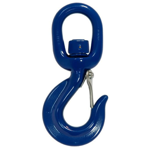 Crochet pivotant en acier au carbone avec verrou de sécurité, certifié CE, accessoire de levage et d'ancrage - Product Image 2