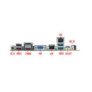 Fuente de Alimentación ATX <span class=keywords><strong>H61</strong></span>, Placa Base LGA1150 Compatible con Memoria RAM DDR3 de 3.ª Generación 1066 1333 1600, Placa Base PCIE 16X, <span class=keywords><strong>Socket</strong></span> LGA 1155 <span class=keywords><strong>1150</strong></span> - Product Image 5
